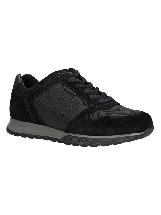 Zdjęcie produktu Wojas Skórzane sneakersy w kolorze czarnym rozmiar: 41