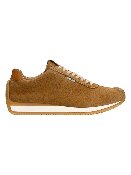 Zdjęcie produktu Wojas Skórzane sneakersy w kolorze jasnobrązowym rozmiar: 38