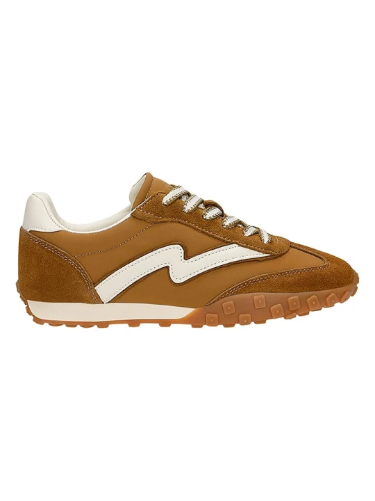 Zdjęcie produktu Wojas Skórzane sneakersy w kolorze jasnobrązowym rozmiar: 38