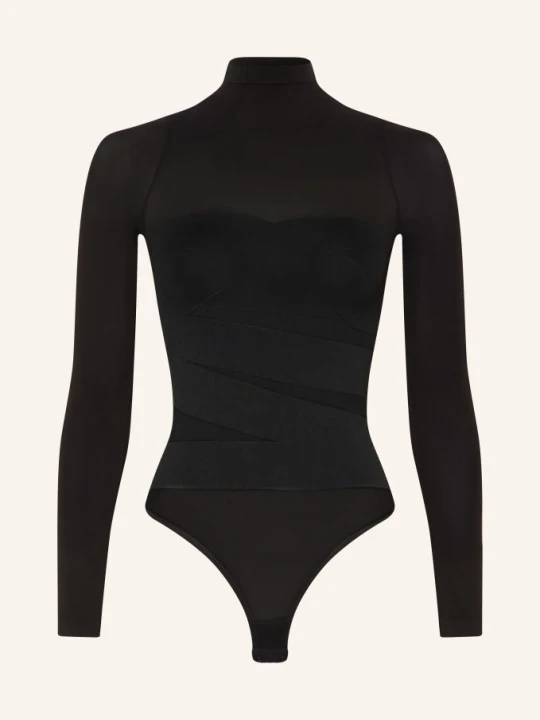 Zdjęcie produktu Wolford Body Ze Stringami Infinite Wrap schwarz CZARNY