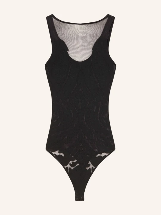 Zdjęcie produktu Wolford Body Ze Stringami Rose Shadow schwarz CZARNY