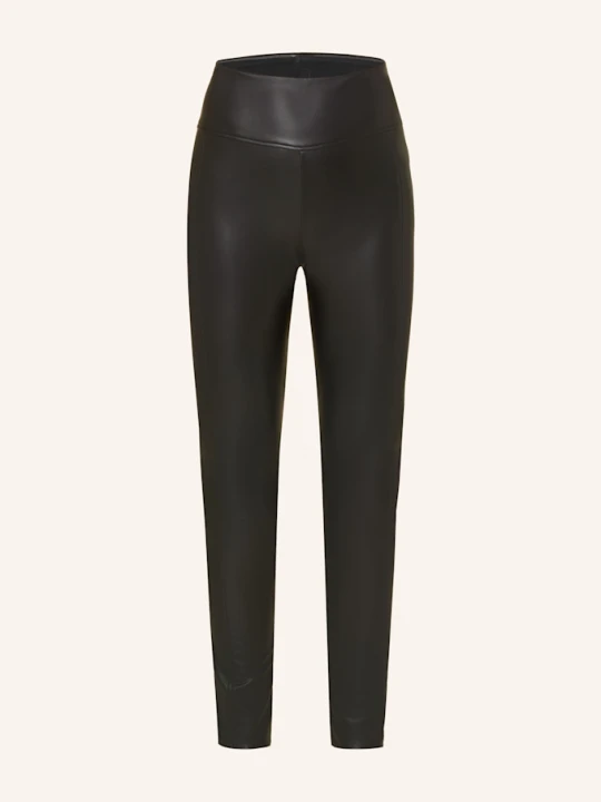 Zdjęcie produktu Wolford Legginsy Edie Z Imitacji Skóry schwarz CZARNY