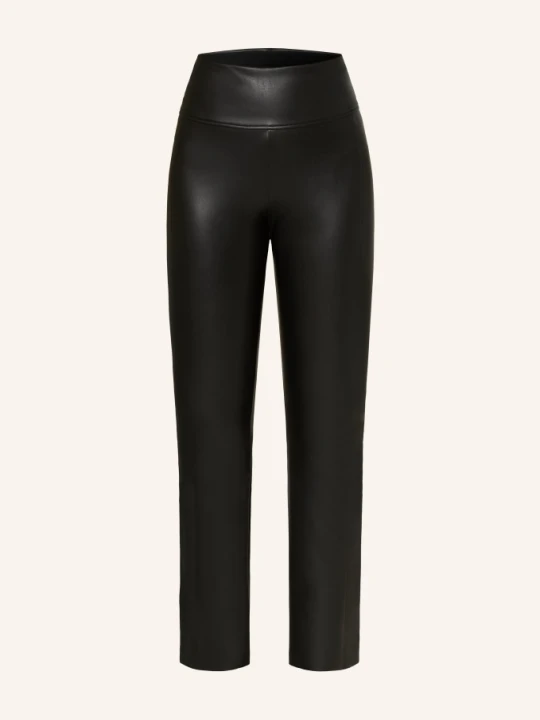 Zdjęcie produktu Wolford Spodnie Edie W Stylu Skórzanym schwarz CZARNY