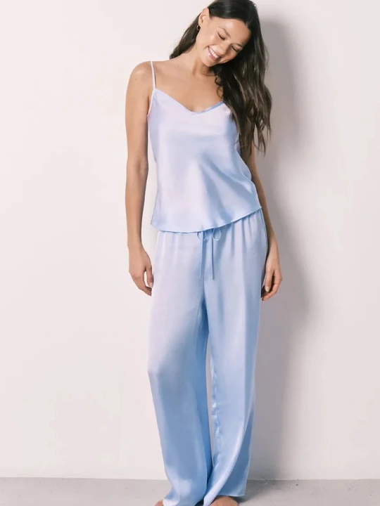 Zdjęcie produktu women'secret komplet loungwear damski niebieski
