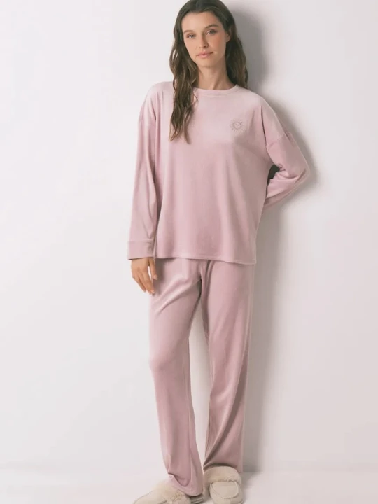 Zdjęcie produktu women'secret komplet piżamowy różowy