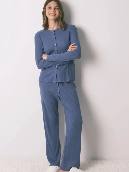 Zdjęcie produktu women'secret komplet plażowy niebieski