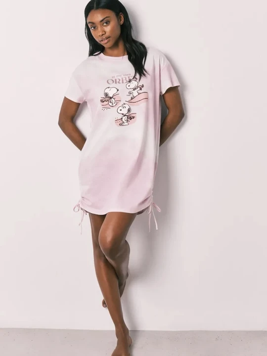 Zdjęcie produktu women'secret koszula nocna dziecięca bawełniana różowy