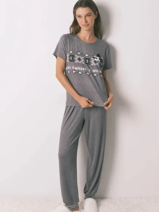 Zdjęcie produktu women'secret piżama MICKEY szary
