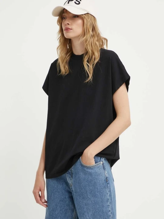 Zdjęcie produktu Won Hundred t-shirt bawełniany czarny