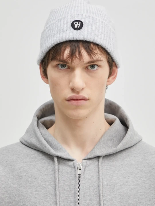 Zdjęcie produktu Wood Wood czapka z domieszką wełny Vin AA Beanie