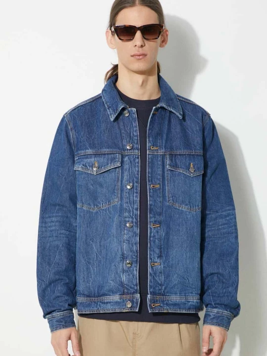 Zdjęcie produktu Wood Wood kurtka jeansowa Ivan Denim