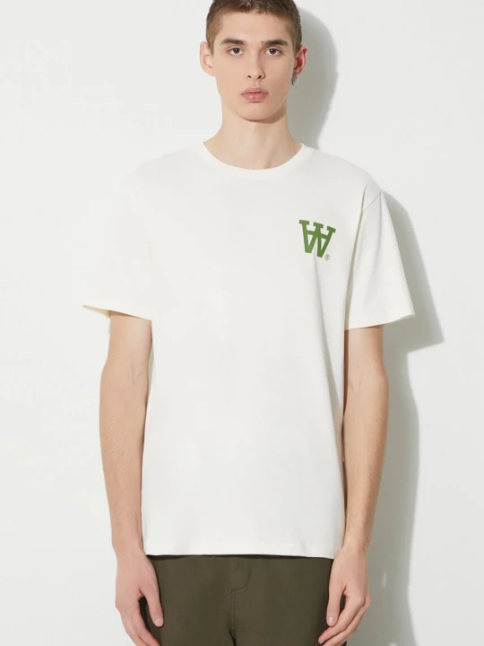 Zdjęcie produktu Wood Wood t-shirt bawełniany Ace AA Logo