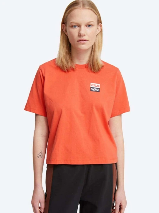 Zdjęcie produktu Wood Wood t-shirt bawełniany Steffi T-Shirt x Fila