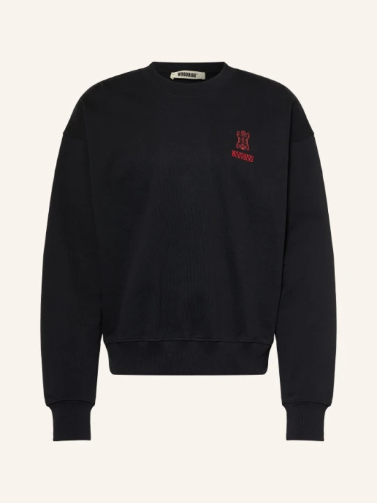 Zdjęcie produktu Woodbird Bluza Wbduke Tiger Crew schwarz CZARNY