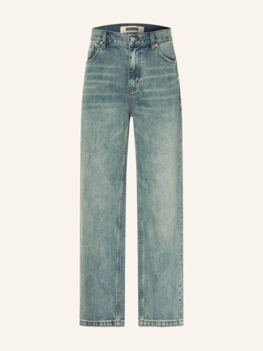 Zdjęcie produktu Woodbird Jeansy Wbleroy O Luźnym, Zwężanym Kroju blau Washed Mid Blue