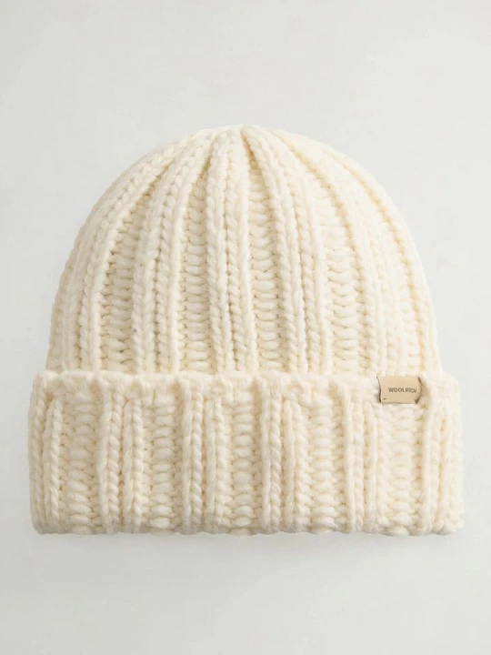 Zdjęcie produktu Woolrich Czapka "Chunky" w kolorze kremowym rozmiar: onesize