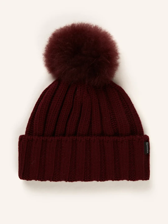 Zdjęcie produktu Woolrich Czapka rot CIEMNOCZERWONY