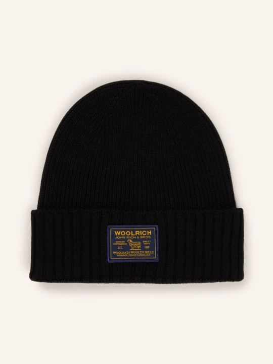 Zdjęcie produktu Woolrich Czapka schwarz CZARNY