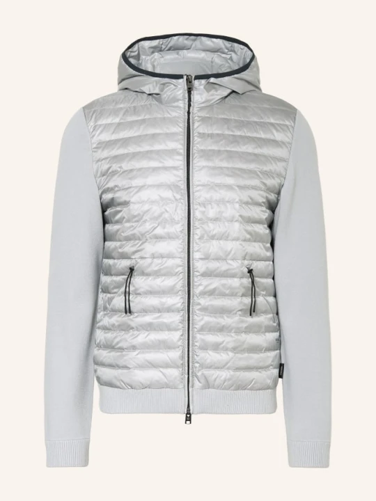 Zdjęcie produktu Woolrich Kurtka Puchowa Allen Z Mieszanki Materiałów grau