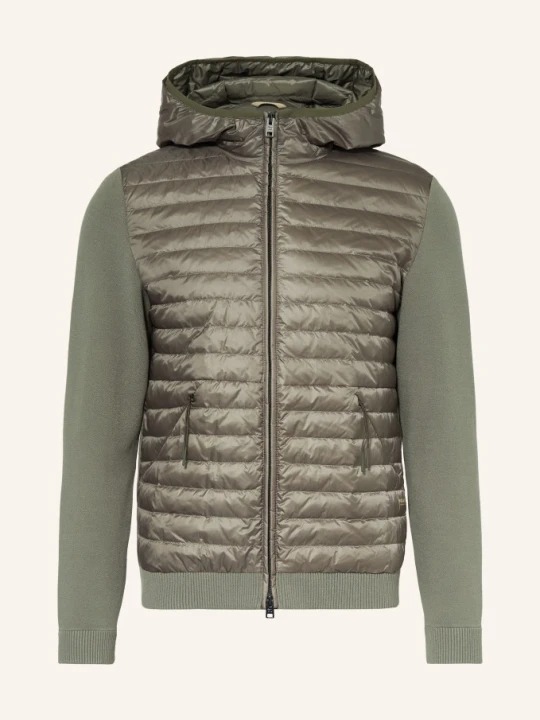Zdjęcie produktu Woolrich Kurtka Puchowa Allen Z Mieszanki Materiałów gruen KHAKI