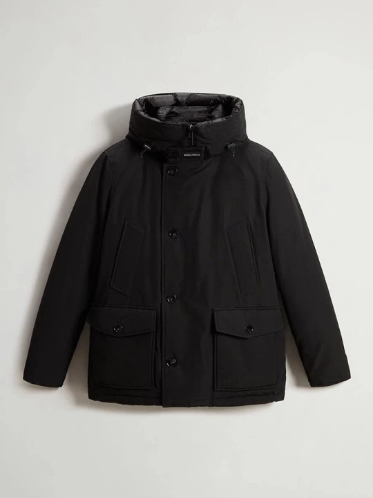 Zdjęcie produktu Woolrich Kurtka puchowa "Arctic Anorak" w kolorze czarnym rozmiar: M