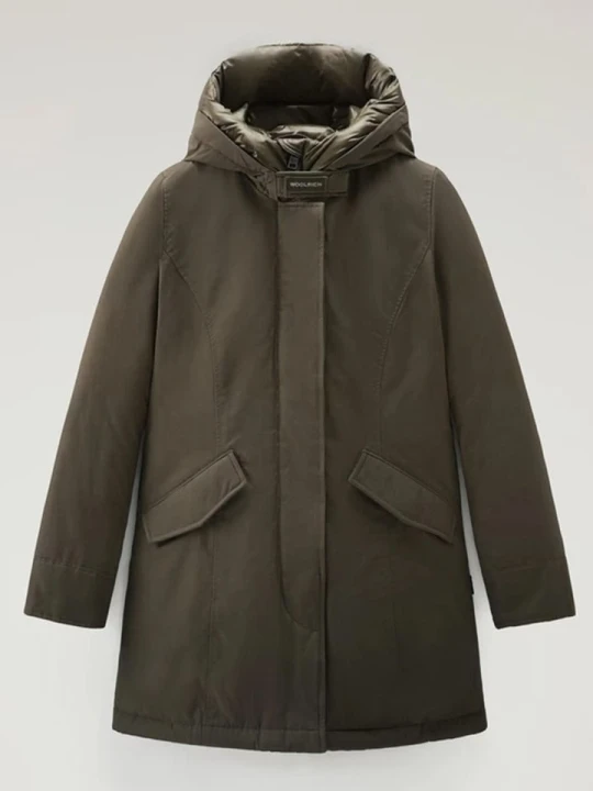Zdjęcie produktu Woolrich Kurtka puchowa w kolorze khaki rozmiar: S