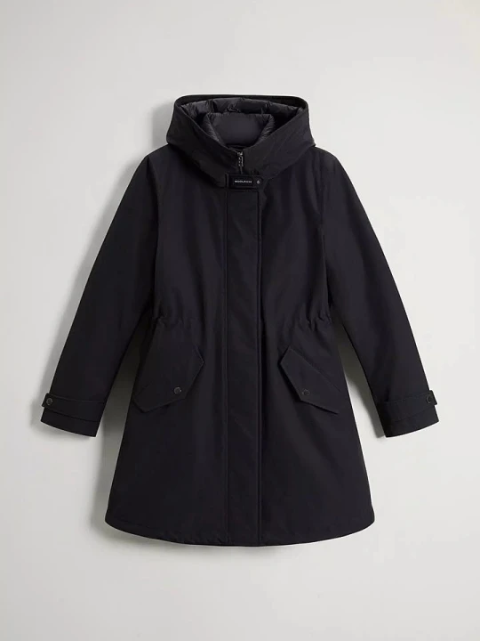 Zdjęcie produktu Woolrich Parka "Authentic 3in1" w kolorze czarnym rozmiar: S