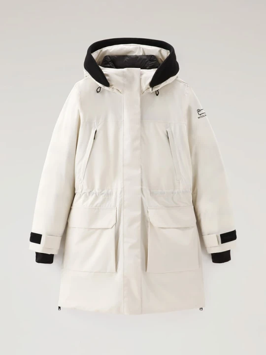 Zdjęcie produktu Woolrich Parka "Harveys" w kolorze kremowym rozmiar: M
