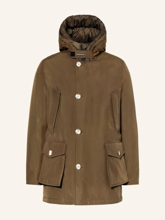 Zdjęcie produktu Woolrich Parka Puchowa Arctic gruen CIEMNOZIELONY