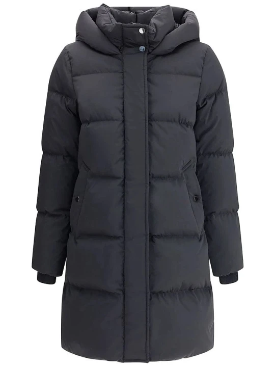 Zdjęcie produktu Woolrich Parka puchowa "Kelly" w kolorze czarnym rozmiar: L