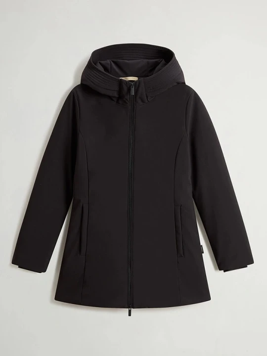 Zdjęcie produktu Woolrich Parka puchowa "New Firth" w kolorze czarnym rozmiar: S