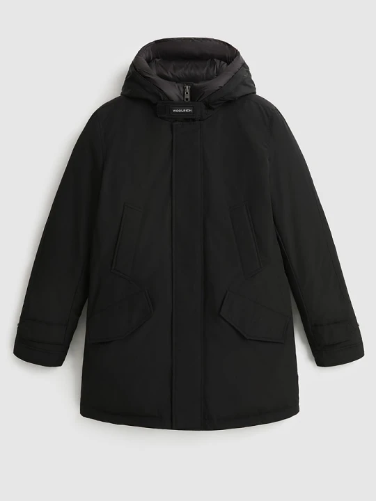 Zdjęcie produktu Woolrich Parka puchowa "Polar" w kolorze czarnym rozmiar: XL