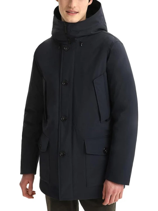 Zdjęcie produktu Woolrich Parka puchowa w kolorze granatowym rozmiar: S