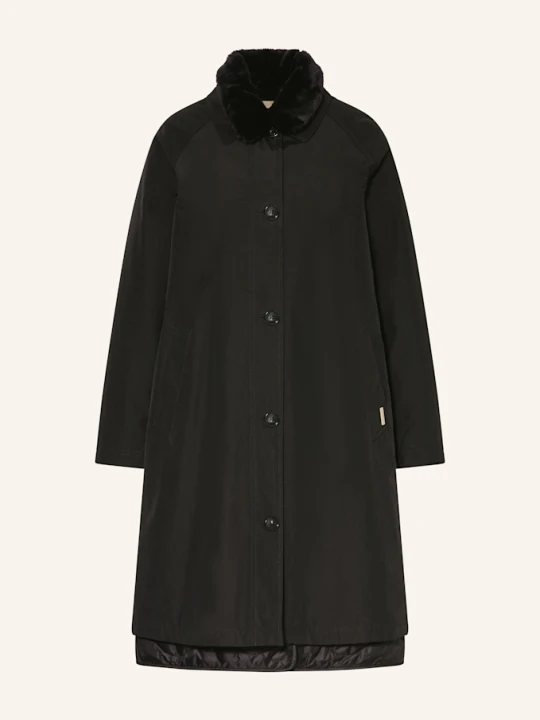 Zdjęcie produktu Woolrich Płaszcz 2 W 1 schwarz CZARNY