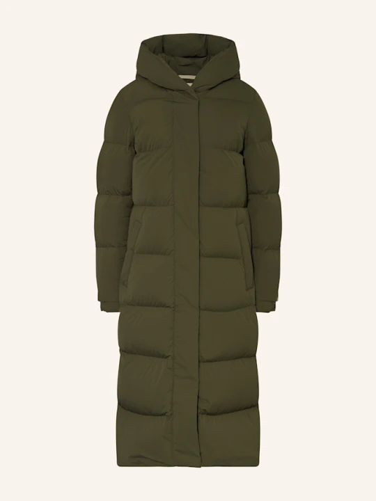 Zdjęcie produktu Woolrich Puchowy Płaszcz Cloud Madison gruen OLIWKOWY