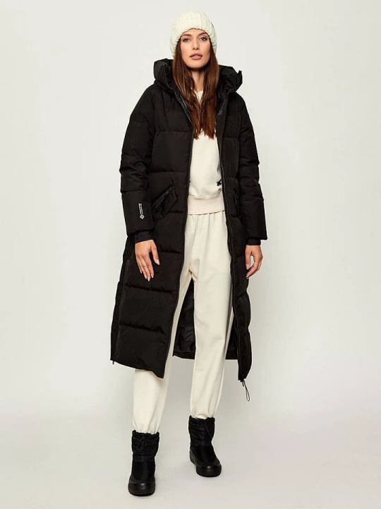 Zdjęcie produktu Woolrich Płaszcz puchowy "GTX" w kolorze czarnym rozmiar: L