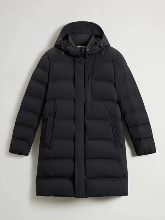 Zdjęcie produktu Woolrich Płaszcz puchowy w kolorze czarnym rozmiar: M
