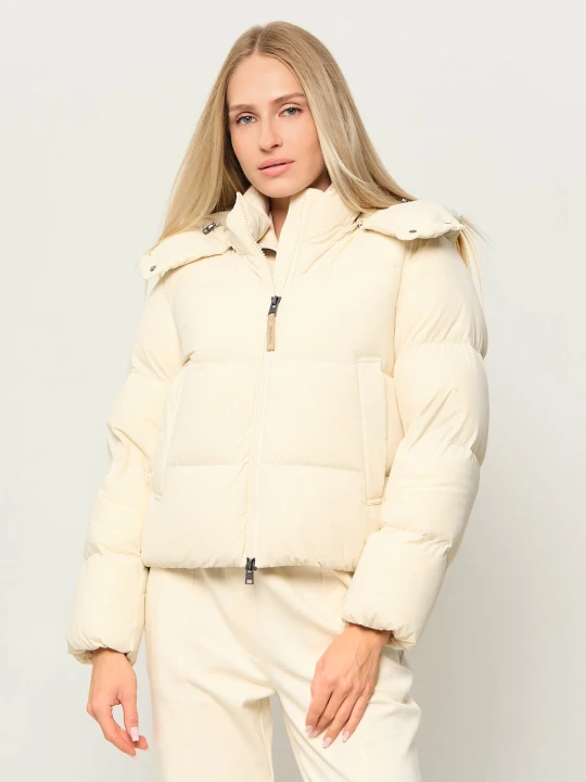 Zdjęcie produktu Woolrich Puchowa kurtka Madison | Regular Fit ecru