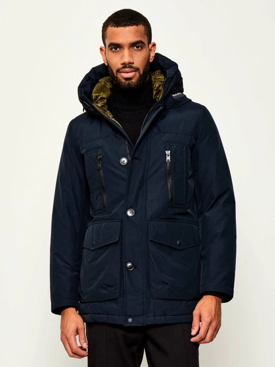 Zdjęcie produktu Woolrich Puchowa kurtka RAMAR ARCTIC | Regular Fit granatowy