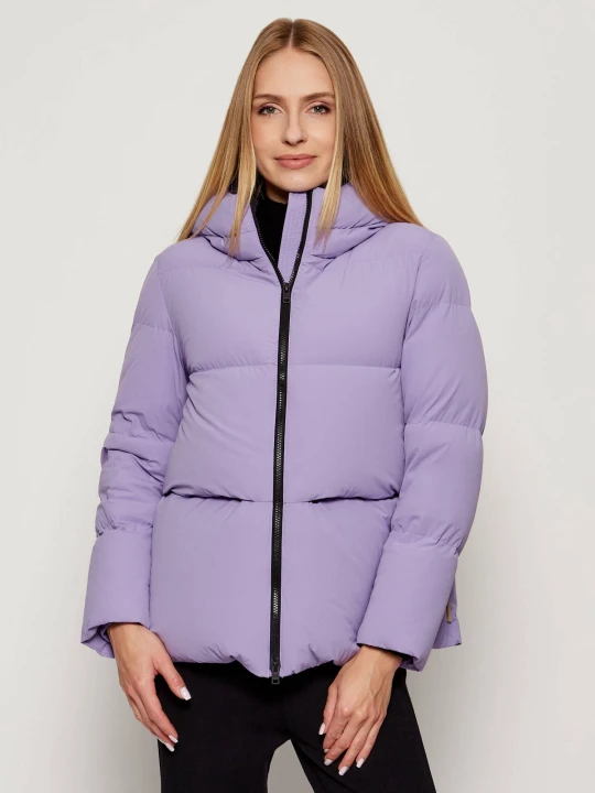 Zdjęcie produktu Woolrich Puchowa kurtka z szelkami MADISON fioletowy