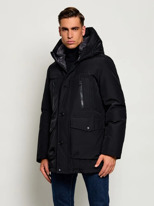Zdjęcie produktu Woolrich Puchowa parka Ramar Arctic | Regular Fit czarny