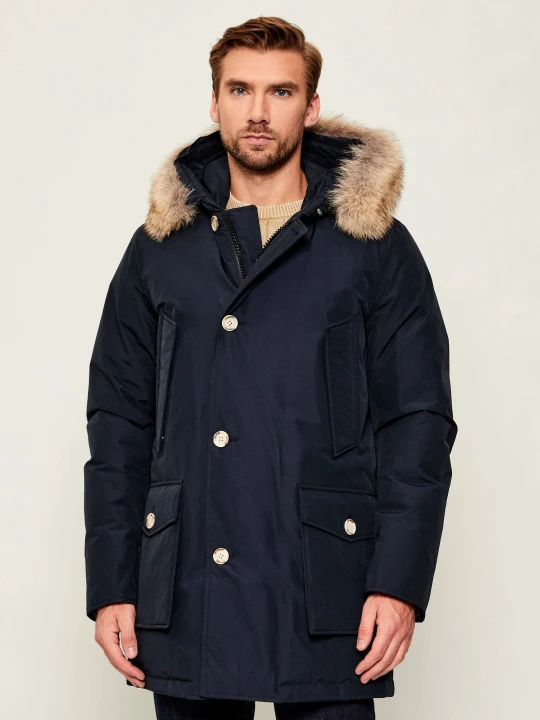 Zdjęcie produktu Woolrich Puchowa parka | Regular Fit granatowy