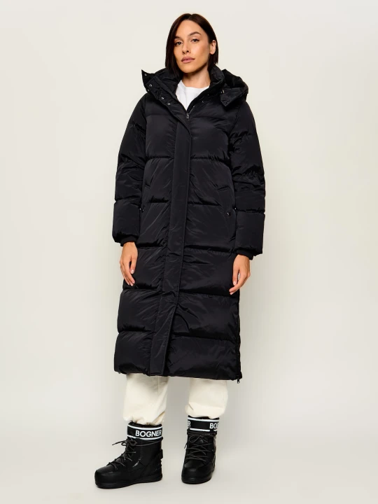 Zdjęcie produktu Woolrich Puchowy płaszcz Kelly czarny