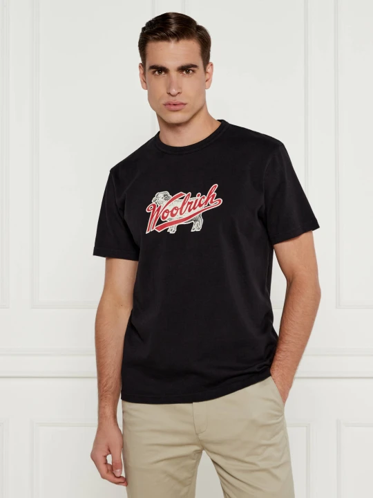 Zdjęcie produktu Woolrich T-shirt | Regular Fit czarny