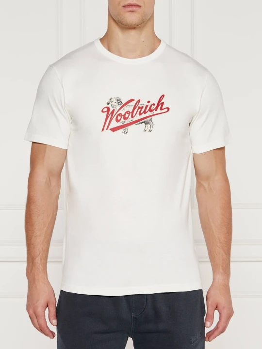 Zdjęcie produktu Woolrich T-shirt | Regular Fit biały
