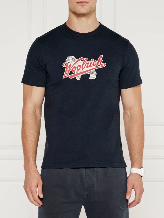 Zdjęcie produktu Woolrich T-shirt | Regular Fit granatowy