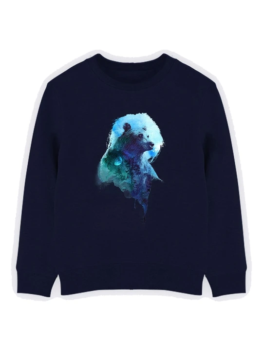 Zdjęcie produktu WOOOP Bluza "Best friends forever" w kolorze granatowym rozmiar: 152