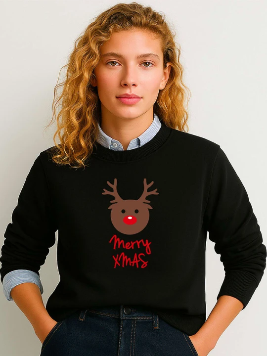 Zdjęcie produktu WOOOP Bluza "Mood of the day" w kolorze czarnym rozmiar: M