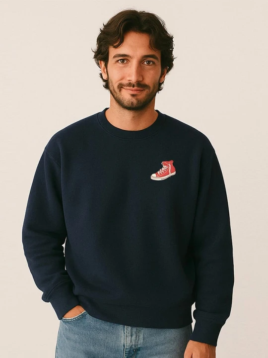Zdjęcie produktu WOOOP Bluza "Old school" w kolorze granatowym rozmiar: M