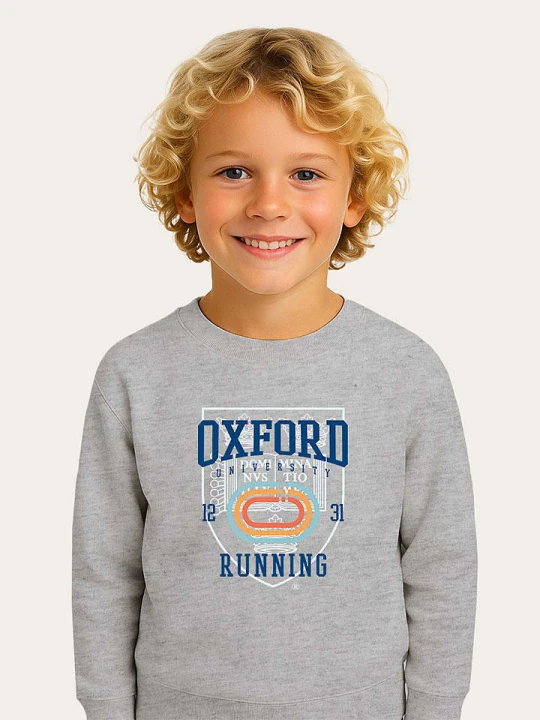 Zdjęcie produktu WOOOP Bluza "Oxford Universite Running" w kolorze szarym rozmiar: 128